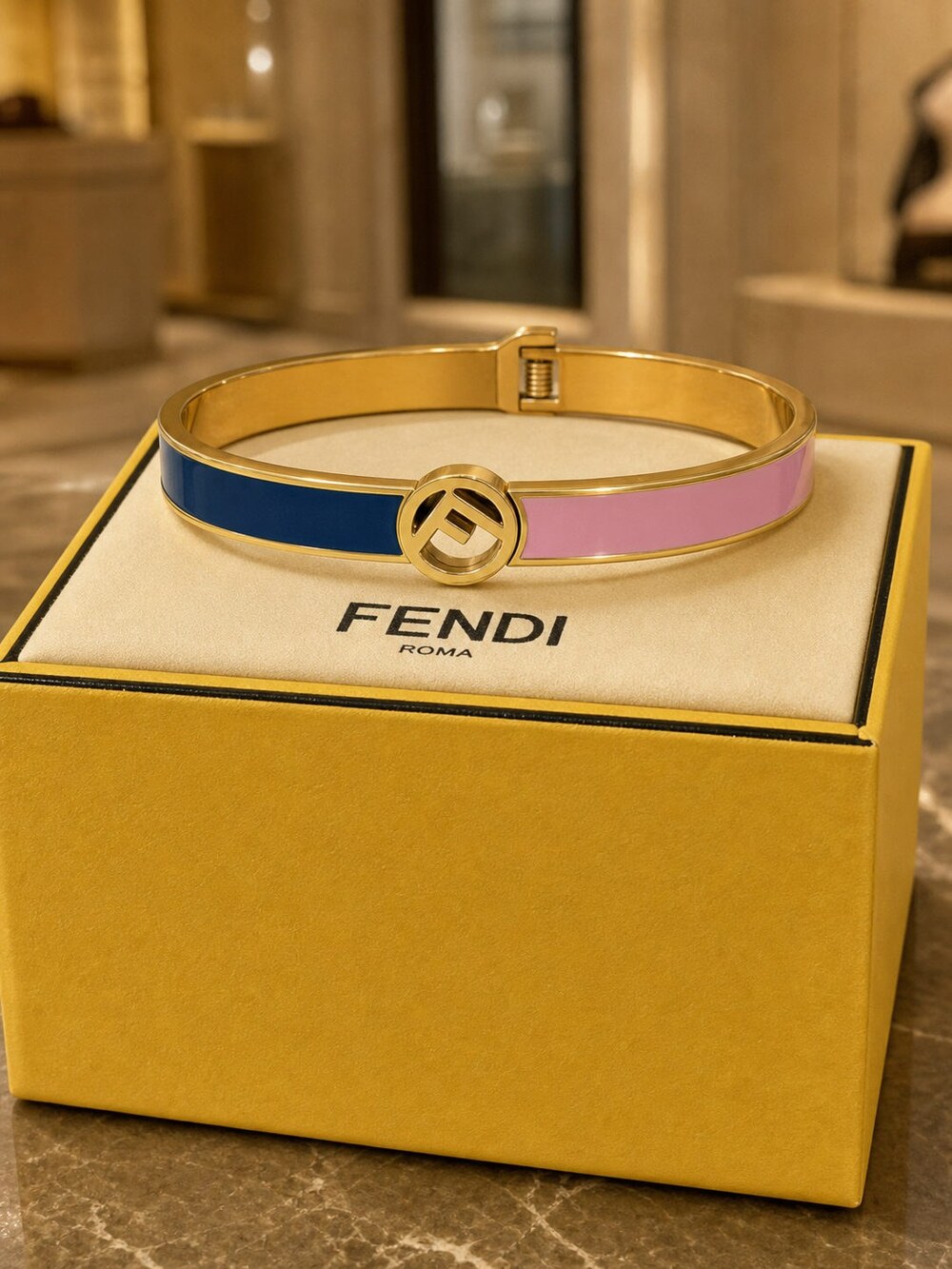 Fendi Modern Designer Bracelet Style 11 | New with Box - Picture 7 of 9